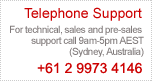 Chilli Websites Telephone Support